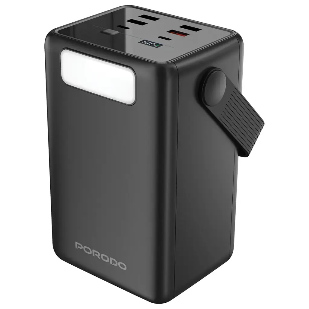 پاوربانک  80000میلی آمپر چراغ اضطراری نمایشگردار پرودو